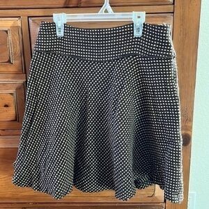 Beth Bowley Women’s brown wool skirt size 6 good used condition